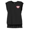Women's Flowy Muscle Tee With Rolled Cuffs Thumbnail