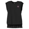 Women's Flowy Muscle Tee With Rolled Cuffs Thumbnail