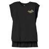 Women's Flowy Muscle Tee With Rolled Cuffs Thumbnail