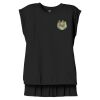 Women's Flowy Muscle Tee With Rolled Cuffs Thumbnail
