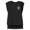 Women's Flowy Muscle Tee With Rolled Cuffs Thumbnail