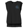 Women's Flowy Muscle Tee With Rolled Cuffs Thumbnail