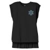 Women's Flowy Muscle Tee With Rolled Cuffs Thumbnail