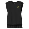 Women's Flowy Muscle Tee With Rolled Cuffs Thumbnail