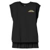 Women's Flowy Muscle Tee With Rolled Cuffs Thumbnail