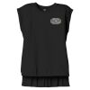 Women's Flowy Muscle Tee With Rolled Cuffs Thumbnail