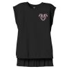 Women's Flowy Muscle Tee With Rolled Cuffs Thumbnail