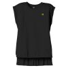Women's Flowy Muscle Tee With Rolled Cuffs Thumbnail