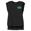 Women's Flowy Muscle Tee With Rolled Cuffs Thumbnail