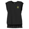 Women's Flowy Muscle Tee With Rolled Cuffs Thumbnail