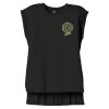 Women's Flowy Muscle Tee With Rolled Cuffs Thumbnail