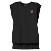 Women's Flowy Muscle Tee With Rolled Cuffs Thumbnail