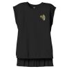 Women's Flowy Muscle Tee With Rolled Cuffs Thumbnail