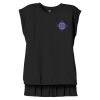 Women's Flowy Muscle Tee With Rolled Cuffs Thumbnail