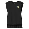 Women's Flowy Muscle Tee With Rolled Cuffs Thumbnail