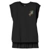 Women's Flowy Muscle Tee With Rolled Cuffs Thumbnail