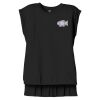 Women's Flowy Muscle Tee With Rolled Cuffs Thumbnail