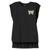 Women's Flowy Muscle Tee With Rolled Cuffs Thumbnail