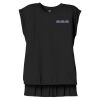Women's Flowy Muscle Tee With Rolled Cuffs Thumbnail