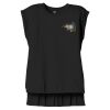 Women's Flowy Muscle Tee With Rolled Cuffs Thumbnail