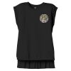 Women's Flowy Muscle Tee With Rolled Cuffs Thumbnail