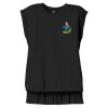 Women's Flowy Muscle Tee With Rolled Cuffs Thumbnail