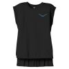 Women's Flowy Muscle Tee With Rolled Cuffs Thumbnail