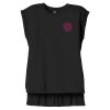 Women's Flowy Muscle Tee With Rolled Cuffs Thumbnail