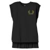 Women's Flowy Muscle Tee With Rolled Cuffs Thumbnail
