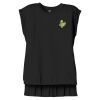 Women's Flowy Muscle Tee With Rolled Cuffs Thumbnail