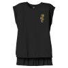 Women's Flowy Muscle Tee With Rolled Cuffs Thumbnail