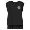 Women's Flowy Muscle Tee With Rolled Cuffs Thumbnail