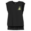 Women's Flowy Muscle Tee With Rolled Cuffs Thumbnail