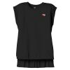 Women's Flowy Muscle Tee With Rolled Cuffs Thumbnail