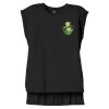 Women's Flowy Muscle Tee With Rolled Cuffs Thumbnail