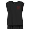 Women's Flowy Muscle Tee With Rolled Cuffs Thumbnail