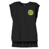 Women's Flowy Muscle Tee With Rolled Cuffs Thumbnail