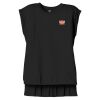 Women's Flowy Muscle Tee With Rolled Cuffs Thumbnail
