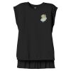 Women's Flowy Muscle Tee With Rolled Cuffs Thumbnail