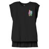 Women's Flowy Muscle Tee With Rolled Cuffs Thumbnail