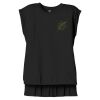 Women's Flowy Muscle Tee With Rolled Cuffs Thumbnail