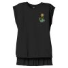 Women's Flowy Muscle Tee With Rolled Cuffs Thumbnail