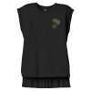 Women's Flowy Muscle Tee With Rolled Cuffs Thumbnail