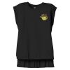 Women's Flowy Muscle Tee With Rolled Cuffs Thumbnail