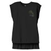 Women's Flowy Muscle Tee With Rolled Cuffs Thumbnail