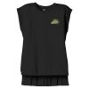 Women's Flowy Muscle Tee With Rolled Cuffs Thumbnail
