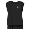Women's Flowy Muscle Tee With Rolled Cuffs Thumbnail
