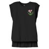 Women's Flowy Muscle Tee With Rolled Cuffs Thumbnail