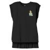 Women's Flowy Muscle Tee With Rolled Cuffs Thumbnail