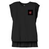Women's Flowy Muscle Tee With Rolled Cuffs Thumbnail
